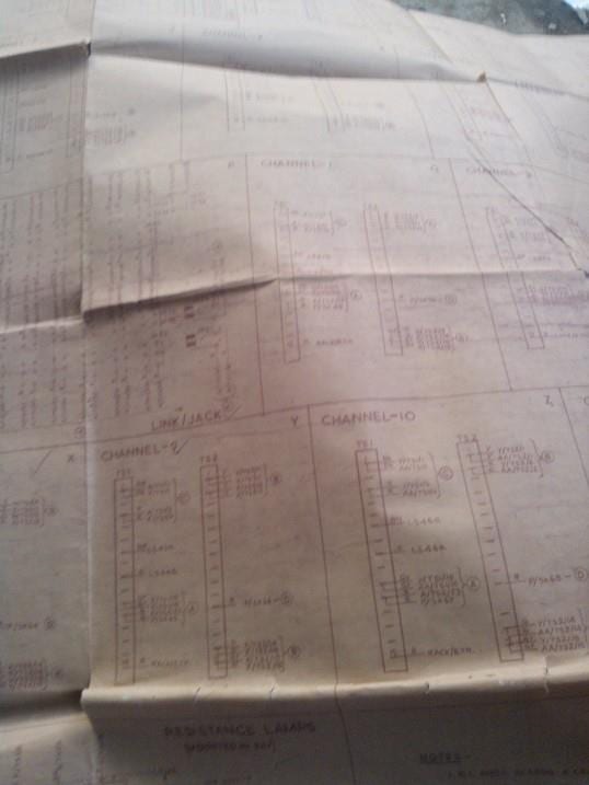 Frequency channel register sheet scan